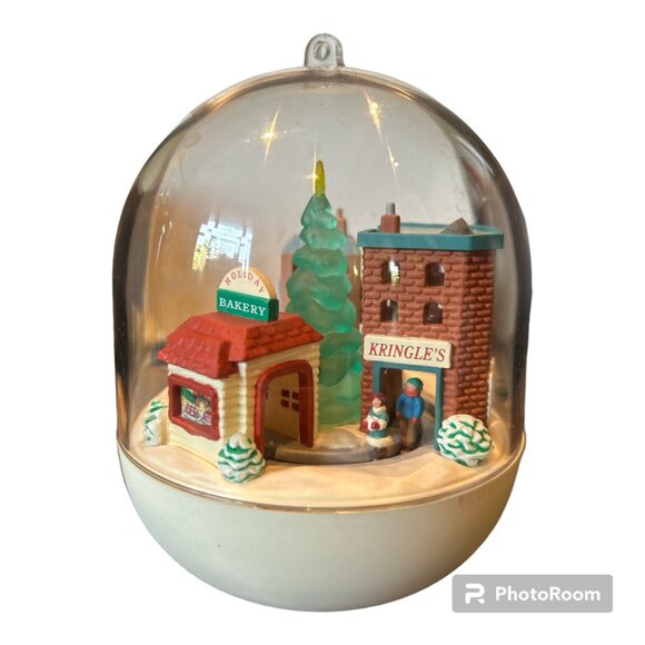 Vintage Hallmark Keepsake Ornament Last Minute Shopping Light and Motion - Picture 5 of 5